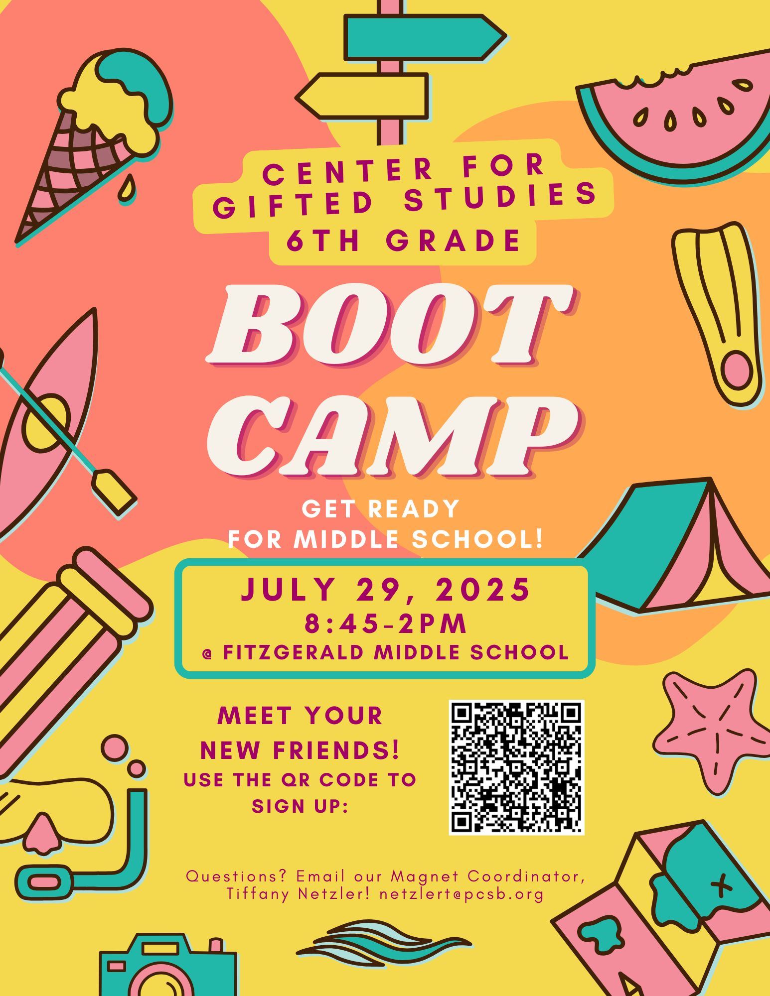  Boot Camp flier